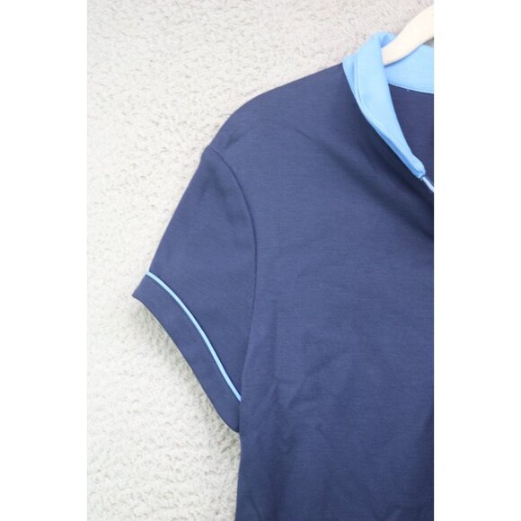 Sail to Sable Cap Sleeve Nautical Dress-Small-Big Gold Buttons-Preppy - Picture 3 of 9